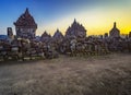 Beautiful PLAOSAN temple in the morning