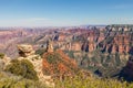 North Rim Grand Canyon Landscape Royalty Free Stock Photo