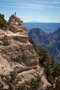 North Rim Overlook Grand Canyon National Park Arizona