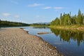 North river in the national Park Yugyd VA.