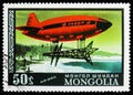 North, Russian Heavy Duty Cargo, Air Mail, History of Airships serie, circa 1977