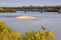 North Saskatchewan River Saskatoon Royalty Free Stock Photo