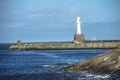 Aberdeen lighthouse. Scotland.