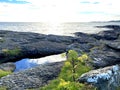 At the North Sea in Randaberg in Norway