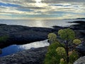 At the North Sea in Randaberg in Norway