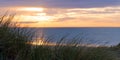 North Sea Sunset Panorama, Oostende, Belgium