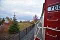 North Shore Scenic Railroad duluth and two harbors MN Royalty Free Stock Photo