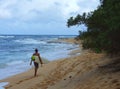 Sunset Beach Surfing