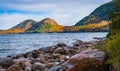 Jordon`s Pond in Acadia National Park, Maine, USA Royalty Free Stock Photo