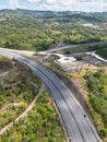 Jamaica Highway toll road aerial