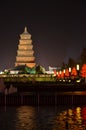 North Square of Big Wild Goose Pagoda in Xian