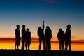 North Star. Haleakala sunset.