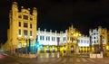 North station in night. Valencia Royalty Free Stock Photo