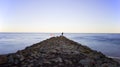 North Stradbroke Island Australia breakwater