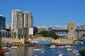 North Sydney Milsons Point with Luna Park and the northern end of Sydney Harbour Bridge Royalty Free Stock Photo