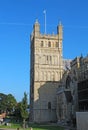 North tower of Exeter Cathedral, Devon, United Kingdom