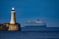 North Tyneside Lighthouse and Queen Victoria