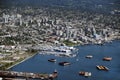 North Vancouver - port Royalty Free Stock Photo
