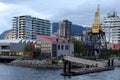 North Vancouver`s Lonsdale Quay