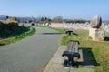 North Wales Coastal Path at Greenfield Dock