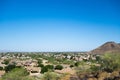 North-West Valley of the Sun, Phoenix, Arizona Royalty Free Stock Photo