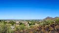 North-West Valley of the Sun, Phoenix, Arizona Royalty Free Stock Photo