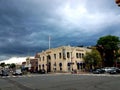 Northampton MA Storm Clouds looming Royalty Free Stock Photo