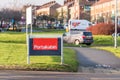 Northampton UK January 10 2018: Portakabin Portable and Modular Buildings to Hire logo sign stand