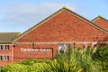 Northampton UK October 3, 2017: Thompson Gray Wealth Management logo sign stand Northampton industrial estate