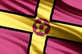 Northamptonshire flag illustration