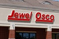 Jewel Osco grocery store. Jewel Osco is a subsidiary of Albertsons II Royalty Free Stock Photo