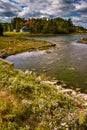 Northeast Creek, on Mount Desert Island in Bar Harbor, Maine. Royalty Free Stock Photo
