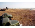 Northeast a shooting range, yellow grass, the air force air defense missile moreworrying,