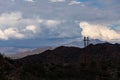 NorthEastern Sonoran Desert Storm Clouds Royalty Free Stock Photo