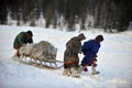 Northern aboriginals. Russia. Yamal. Nadym. Royalty Free Stock Photo