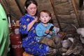 Northern aboriginals. Russia. Yamal. Nadym. Royalty Free Stock Photo