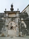 The northern city gate of the Croatian city Trogir Royalty Free Stock Photo