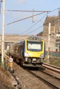 Northern civity dmu West Coast Main Line, Carnforth Royalty Free Stock Photo