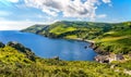 Northern coast of County Antrim, Northern Ireland Royalty Free Stock Photo