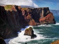 Northern Coastline Ponta de Sao Lourenco, Madeira, Portugal Royalty Free Stock Photo