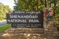 Northern entrance of Shenandoah National Park,