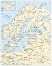 Northern Europe Map