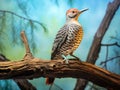 Ai Generated illustration Wildlife Concept of Northern Flicker