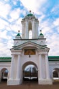 Northern gate to Spaso-Yakovlevsky Dimitriev Monastery in Rostov Veliky, Russia