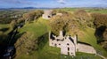 Northern Ireland. county Down. Dundrum Castle Royalty Free Stock Photo