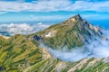 Northern Japanese Alps above Hakuba Valley, Japan