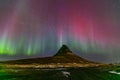 Northern Light Aurora Iceland Royalty Free Stock Photo