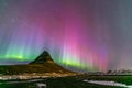 Northern Light Aurora Iceland Royalty Free Stock Photo