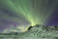 Northern Light Aurora Iceland Royalty Free Stock Photo