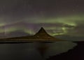 Northern Lights over Mt. Kirkjufell, Iceland